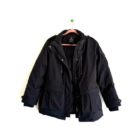 Wantdo Down Jacket Wome Size Large Full Zip Warm Winter Coat Jacket Raincoat - Picture 2 of 13